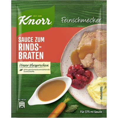 Image of Knorr Feinschmecker Saucen  Rindsbraten-Sauce