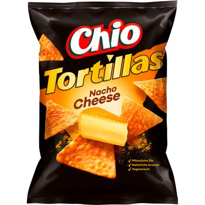 Image of Chio Tortillas Chips* Nacho Cheese