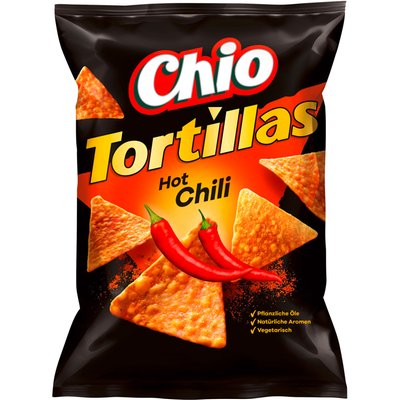 Image of Chio Tortillas Chips* Hot Chili