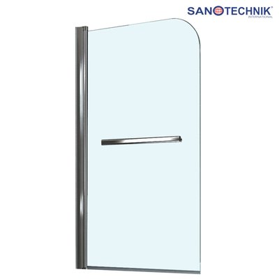 Image of Wannenklappwand 80 x 140 cm 6mm Glas